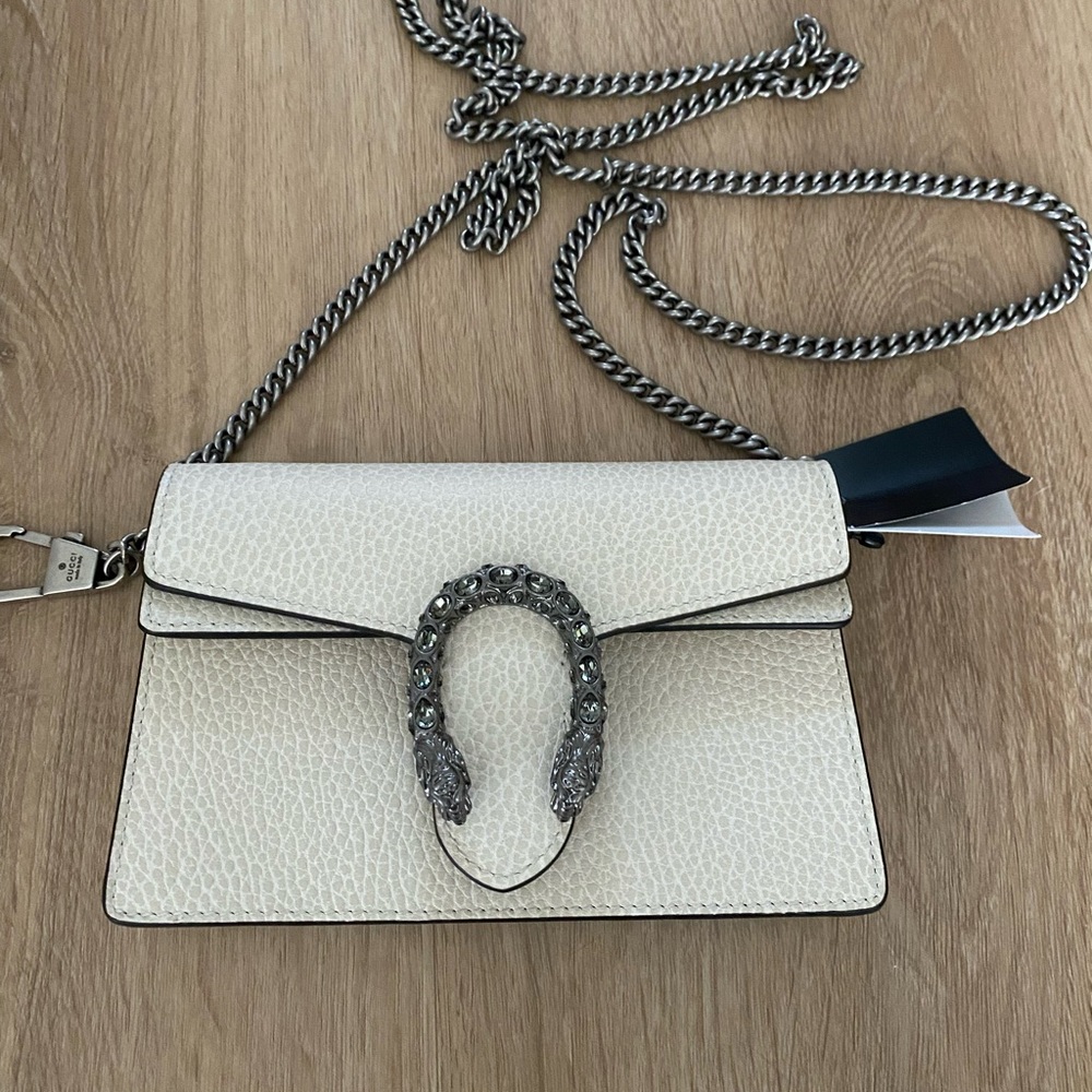 GUCCI- NWT DIONYSUS SUPER MINI LEATHER BAG